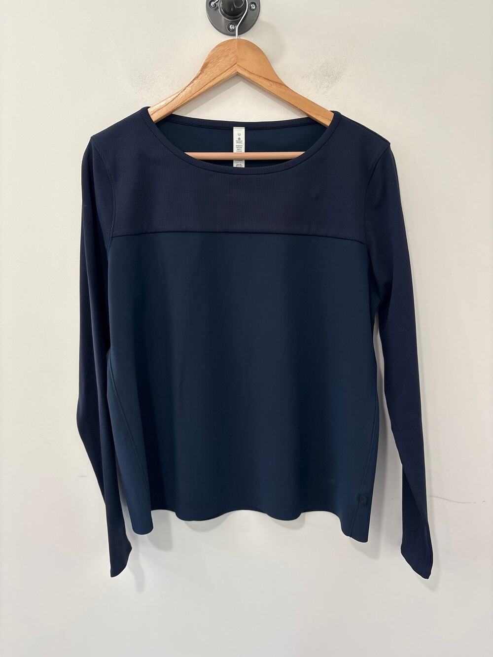 Lululemon Long Sleeve Top Blue Size 12